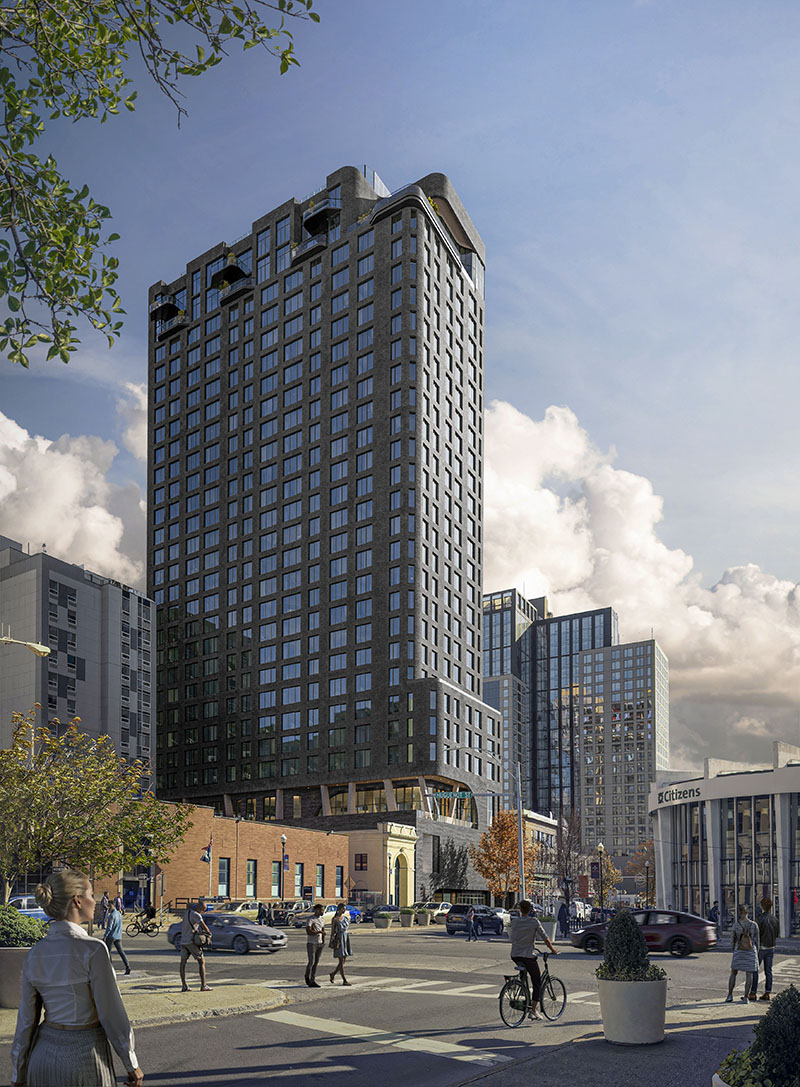 LCOR launches leasing at Allen - 28-story residential tower